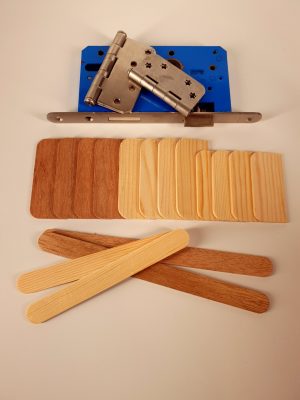 Vulplaat - 89 mm dikte 3 mm materiaal meranti - Afbeelding 3