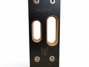 Magneet sluitplaat freesmal 73mm x 22mm